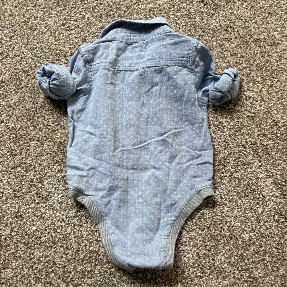 Set of Me + Henry Boys Stripe T-Shirt and Long Sleeve Onsie Size 18-24 Mo‎ - Picture 8 of 8